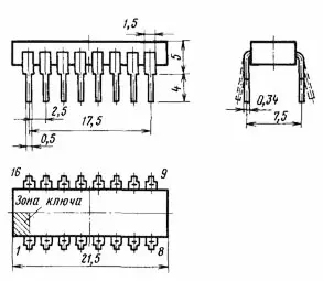 К155ЛЕ2 микросхема фото 2