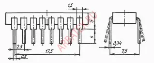 К561ИЕ10 микросхема фото 2