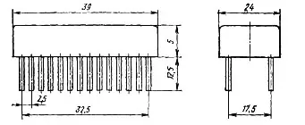 301НР7-1В микросхема фото 2